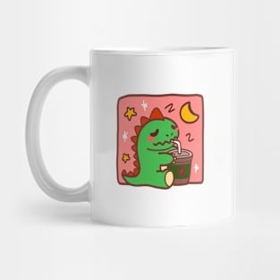 Godzilla’s late-night grind : Monster need a mocha Mug